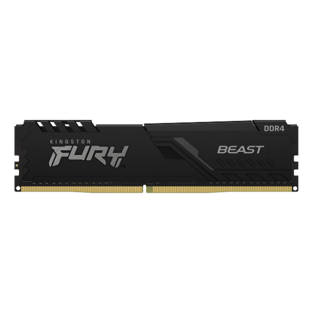 Kingston fury beast xmp2. 0 | ddr4 | 32gb | 3200mhz | cl16 | 1,35v | kf432c16bb/32 | gaming ram pomnilnik 1 Ddr4 32gb 3200mhz cl16 single (1x32gb) kingston fury beast xmp2. 0 1,35v gaming črna (kf432c16bb/32) komponentko