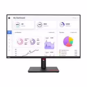Lenovo ThinkVision T32p-30 | 80cm (31,5") | 3840x2160 | IPS | 4ms | HDMI DisplayPort USB-C 4xUSB3.2 | Pivot | sRGB99% | KVM | HDR10 | Poslovni Monitor