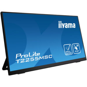 Monitor touch Iiyama T2255MSC-B1 | 54,6 cm (21,5") | 1920x1080 | IPS | HDMI DisplayPort 2xUSB3.0 | Zvočniki | Monitor na Dotik