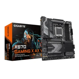 GIGABYTE X670 GAMING X AX V2 | AMD X670 | AM5 | DDR5 8000 OC | Wi-Fi 6E HDMI 2.1 | ATX Matična Plošča