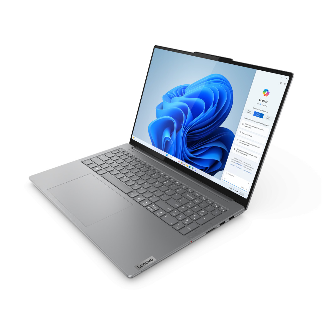 Prenosnik lenovo 40,64 cm (16,0″) yoga pro 9 3200×2000 mini led 1200nit 165hz ultra 9-185h/64gb/ssd1tb/bl/windows hello/alu/rtx4070-8gb/win11pro (83dn008dsc) komponentko