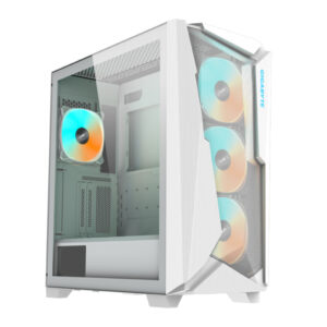 GigaByte C301 GLASS V2 RGB | ATX | Belo Računalniško Ohišje