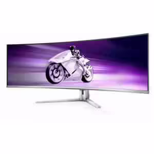 Philips Envia 8000 49M2C8900L | 124,5cm (49") | 5120x1440 | 240Hz | IPS | 3ms | Zvočniki | sRGB | FreeSync Premium PRO G-Sync Compatible | Ukrivljen Gaming Monitor