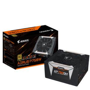 GigaByte GP-AP750GM Aorus | 80Plus Gold | ATX | 135mm | Črna | GP-AP750GM | 750W | Modularni Napajalnik