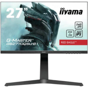 Monitor Iiyama GB2770QSU | 68,6 cm (27,0") | 2560x1440 | 165Hz | Fast-IPS | 0,5ms | HDMI DisplayPort 2xUSB3.0 | Pivot | Zvočniki | FreeSync Premium Pro | Gaming Monitor