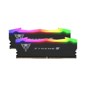 Patriot RGB Viper Xtreme 5 XMP3.0 48GB (2x24GB) DDR5 | 8000MHz | PVXR548G80C38K | Črni RAM Pomnilnik