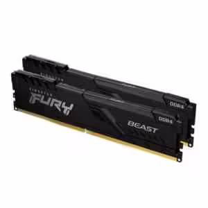 Kingston Fury Beast | DDR4 | 32GB KIT (2x16GB) | 3600MHz | CL18 | XMP2.0 | 1,35V | Črna | KF436C18BBK2/32 | RAM Pomnilnik