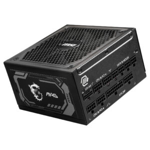 MSI MAG A1250GL | 1250W | 80Plus Gold | 90% ATX 3.1 | Modularni | 120mm | Črna | 306-7ZP9A11-CE0 | Napajalnik