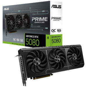Asus RTX 5080 Prime OC Edition 16GB | GDDR7 | 90YV0LX0-M0NA00 | Zmogljiva Grafična Kartica