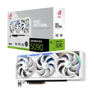 Asus rog astral rtx 5090 white oc edition 32gb | gddr7 | zverinska grafična kartica