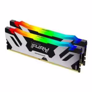 Kingston RGB Fury Renegade XMP3.0 DDR5 | 32GB KIT (2x16GB) | 6400MHz | CL32 | 1,4V | Srebrna | KF564C32RSAK2-32 | RAM Pomnilnik