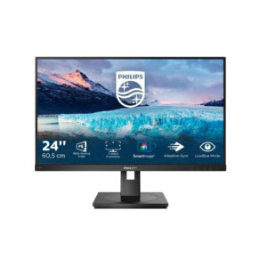 Philips 242S1AE | 23,8 Palčni IPS Monitor | Full HD 1920x1080 | 75Hz | 4ms | VGA DVI HDMI DisplayPort | Pivot | Zvočniki | S-Line Monitor