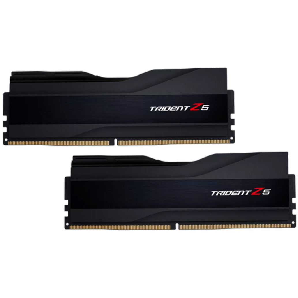 G. Skill trident z5 xmp3. 0 | ddr5 | 64gb kit (2x32gb) | 6000mhz | cl32 | 1,4v črna | f5-6000j3238g32gx2-tz5k | ram pomnilnik 1 Ddr5 64gb 6000mhz cl32 kit (2x32gb) g. Skill trident z5 xmp3. 0 1,4v črna (f5-6000j3238g32gx2-tz5k) komponentko