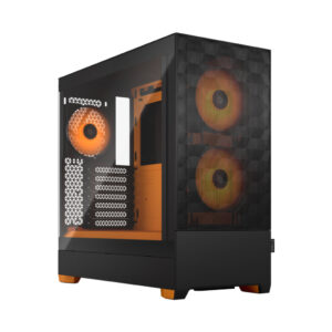 Fractal Design Pop Air | MidiATX | Oranžna Črna RGB | Računalniško Ohišje