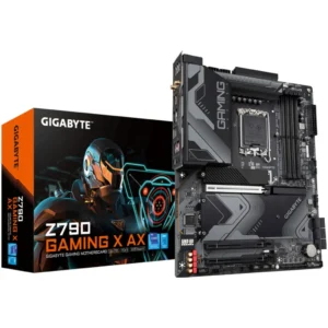 Gigabyte Z790 GAMING X AX | LGA1700 | Intel Z790 | DDR5 7600MHz OC | Wi-Fi 6E | HDMI 2.1 In DisplayPort 1.2 | ATX Matična Plošča