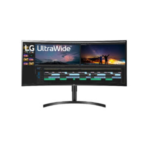 Monitor LG 38WN75C-B | 96,5 cm (38,0") | 3840x1600 | IPS | 5ms | 2xHDMI DisplayPort | HAS | Zvočniki | sRGB99% | Ukrivljen Profesionalni Monitor