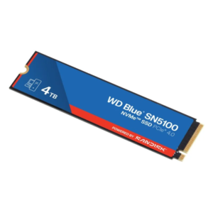 WD Blue SN5100 4TB | M.2 2280 PCIe 4.0 NVMe | 6900 MB/s | 6700 MB/s | SSD disk