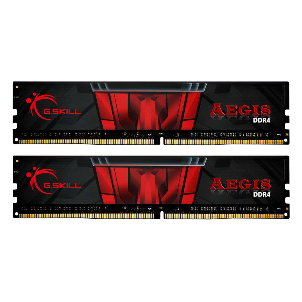 Ddr4 32gb 3200mhz cl16 kit (2x16gb) g. Skill aegis xmp2. 0 1,35v gaming rdeča (f4-3200c16d-32gis) komponentko