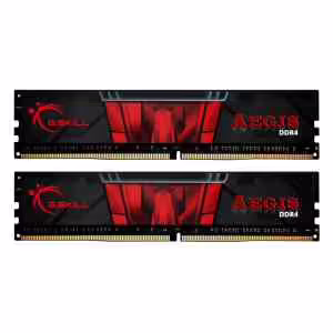 G.Skill Aegis | DDR4 | 32GB KIT (2x16GB) | 3200MHz | CL16 | XMP2.0 | 1,35V | Rdeča | F4-3200C16D-32GIS | RAM Pomnilnik