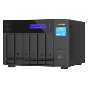 QNAP TVS-H674T | 32GB RAM | Thunderbolt 4 | 2x 2,5GbE | 6-Bay NAS Strežnik