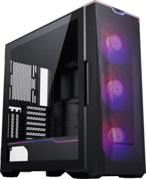 PHANTEKS ECLIPSE G500A | Kaljeno Steklo | D-RGB | LED | ATX | Črno | Računalniško Ohišje