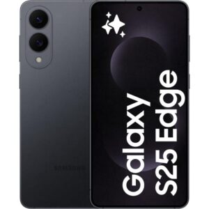 Samsung Galaxy S25 Edge S937 | 5G Dual SIM | 12GB RAM 256GB | Titanium Jetblack | 200MP Kamera | Ultra Tanek Pametni Telefon