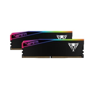 Patriot Viper Elite 5 Ultra RGB | 64GB 2x32GB DDR5 6000MHz CL28 | AMD EXPO In Intel XMP 3.0 | Črn RAM Pomnilnik