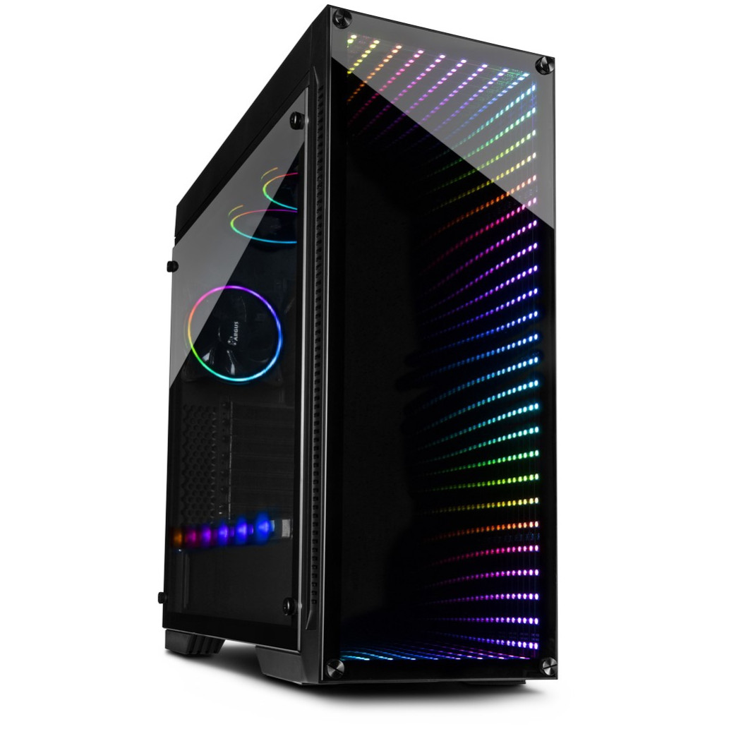 Inter-tech x-908 infini2 gaming tower | eatx | 2xusb3. 0 | 2xusb3. 0 | type-c | kaljeno steklo | 3x120mm | rgb ventilatorji | računalniško ohišje 1 Ohišje inter-tech x-908 infini2 gaming tower, eatx, 2xusb3. 0, 2xusb3. 0 type-c tempered glass 3x120mm rgb fans komponentko