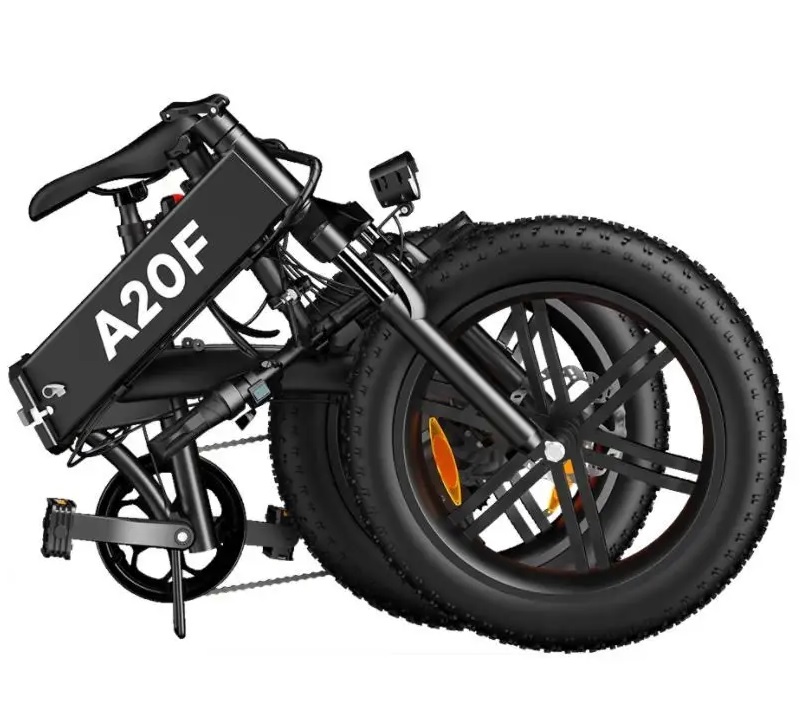 Ado a20f+ fatbike | zložljivo električno kolo | črno 1 Ado a20f+ fatbike | zložljivo električno kolo | črno