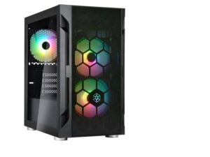 Silverstone FARA H1M PRO | Računalniško ohišje | ARGB | mATX | Kaljeno steklo