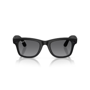 Ray-Ban Meta Wayfarer Gen 2 RW4012 | Matte Black In Polarizirane Gradient Graphite Leče | Large 53-22-155 | 12 MP Kamera In Open-Ear Zvok | Pametna Očala