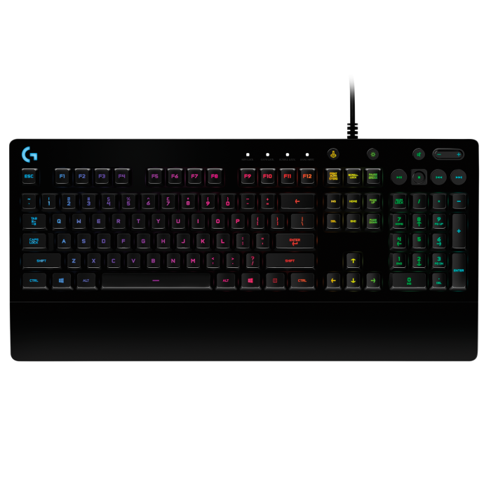 Logitech g213 prodigy | usb | slo gravura | črna | gaming tipkovnica 1 Logitech gaming usb tipkovnica g213 prodigy, slo gravura
komponentko