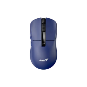 Genius NX-8280S BT AI | Temno Modra | Bluetooth 5.3 In 2,4 GHz | 3200 DPI | Copilot | Tiha Polnilna Brezžična Miška