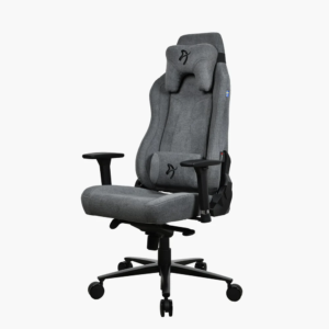 Arozzi Vernazza SoftFabric Ash | Zračna Tkanina | 3D Nasloni | Naklon 165° | Nosilnost 145 Kg | Gaming Stol