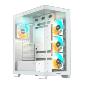 Gigabyte C500 PANORAMIC STEALTH ICE | ATX | Bela ARGB | Osvetljeno Računalniško Ohišje