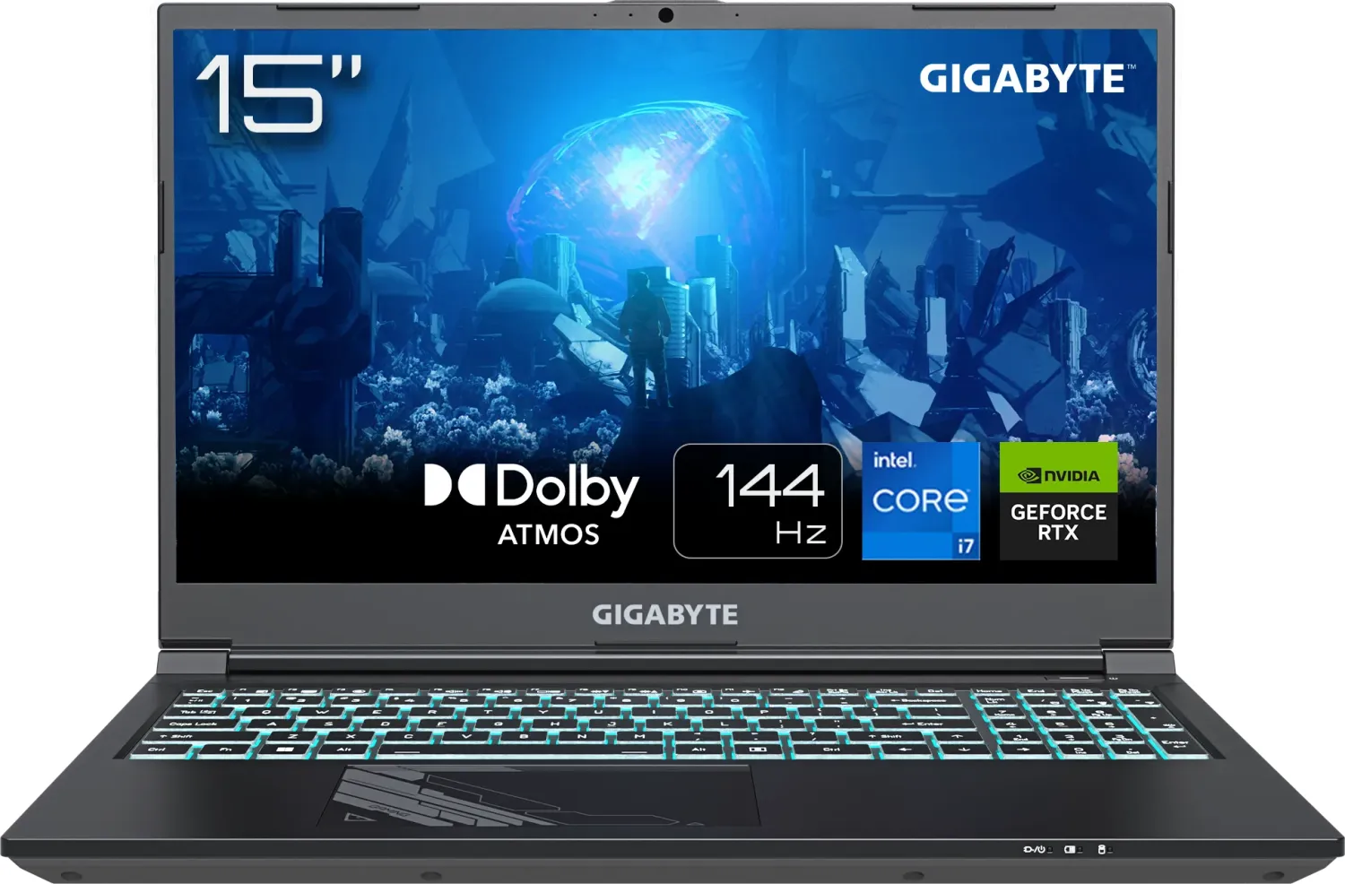 Prenosnik gigabyte g5 mf5-h2de354kh | i7-13620h | 16gb ram | 1tb ssd | geforce rtx 4050 / i7 / ram 16 gb / ssd disk / 15,6″ fhd komponentko