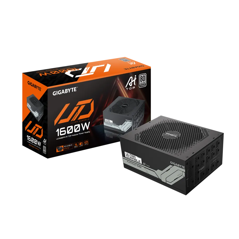 Gigabyte ud1600pm 1600w | 80 plus platinum | modularni napajalnik 1 Gigabyte ud1600pm 1600w platinum modularni napajalnik komponentko
