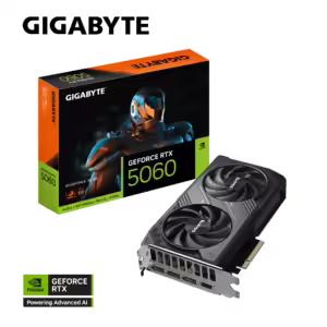 GIGABYTE Windforce GeForce RTX 5060 OC 8GB | GDDR7 | PCI-E 5.0 | Grafična Kartica
