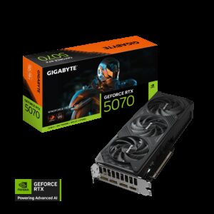 GIGABYTE AORUS RTX 5070 WINDFORCE OC SFF 12GB | GDDR7 | PCI-E 5.0 | Grafična Kartica