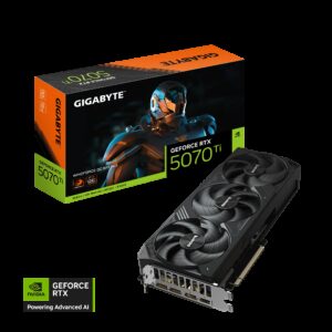 GIGABYTE RTX 5070 Ti WINDFORCE OC SFF 16GB | GDDR7 | HDMI 3xDisplayport | Gaming Grafična Kartica