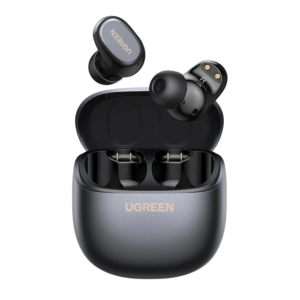 UGREEN Dots WS220 | Črne Brezžične Bluetooth 6.0 Slušalke | 32h Baterija | ENC Mikrofon | IPX5 | In-Ear Slušalke