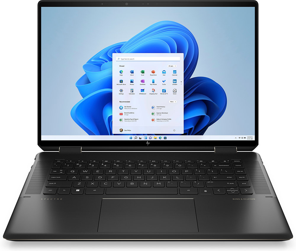 Prenosnik hp spectre x360 laptop 16-f2004nf | intel arc a370m (4 gb) / i7 / ram 32 gb / ssd disk / 16″ wquxga komponentko