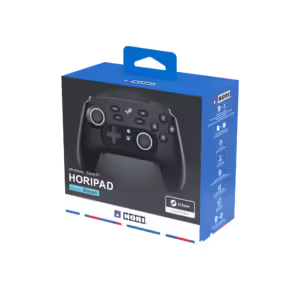 HORI Wireless HORIPAD For Steam | Za Steam In Steam Deck | Bluetooth, USB-A Sprejemnik, Gyro, Programabilni Gumbi | Igralni Plošček
