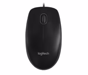 Miška Logitech OEM B100 | Črna | Optična Miška