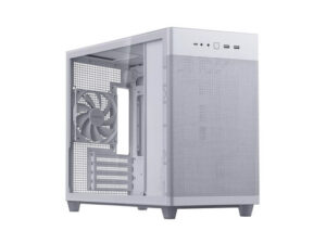 ASUS Prime AP201 | Micro-ATX | Kaljeno Steklo | Bela | Računalniško Ohišje