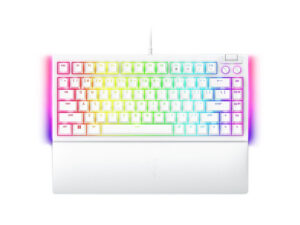 Razer BlackWidow V4 75% | Orange Tactile | Bela | US&SLO | Tipkovnica