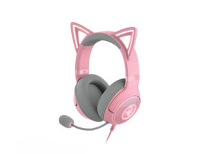 Slušalke Razer Kraken Kitty V2 Quartz | USB | najbolj mačje slušalke