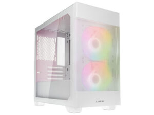 Lian Li LANCOOL 205M Mesh | Računalniško ohišje | Micro-ATX | Kaljeno steklo | Bele barve