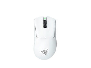 Razer DeathAdder V3 Pro | Brezžična | Bela | Gaming Miška