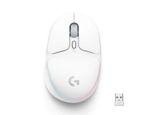 Logitech G705 | Brezžična | Bela | Gaming Miška